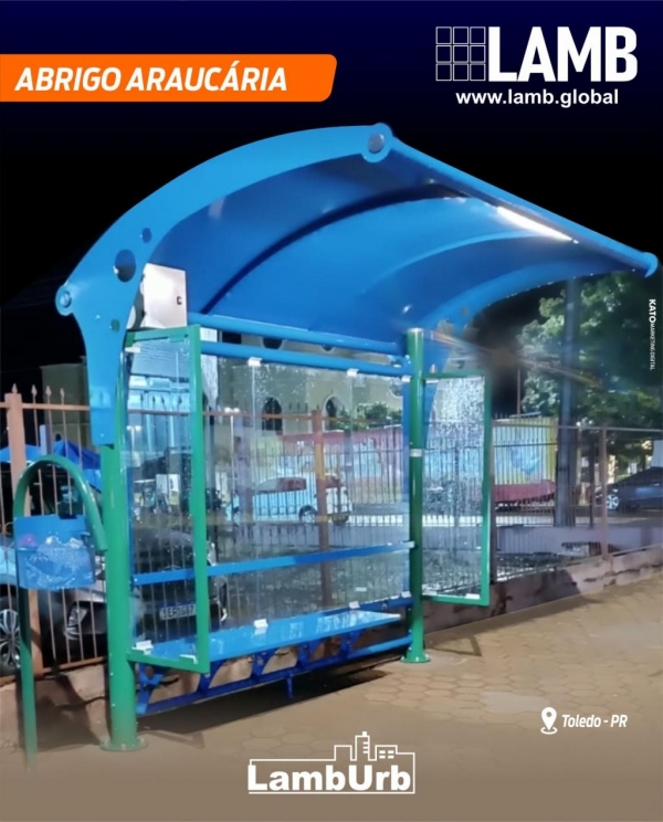 ABRIGO  ARAUCÁRIA 4 LUGARES